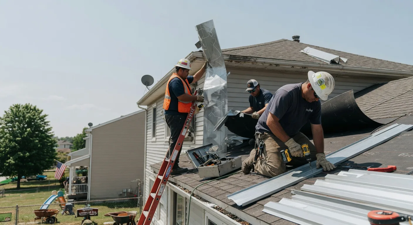 Metal Roof Repair in Nordland, WA
